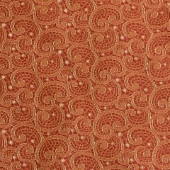 Burch Fabric Curly Cue Rust Upholstery Fabric
