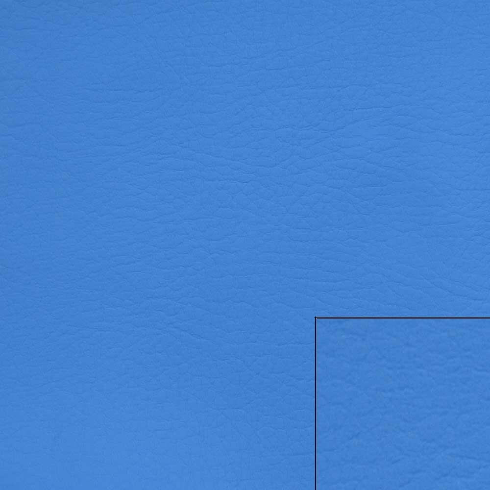 Boat Marine Auto RV Seat Vinyl | Steel Blue Knit Back Rinker (YD)