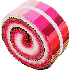 ThreadArt Jelly Roll Fabric for Quilting Crafting Sewing 40 Precut Strips