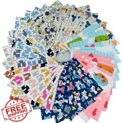 SZRUIZFZ Cat Fabric Squares 42 5″ Cotton Quilting