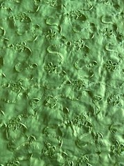 Faux Silk Taffeta Fabric W60”xL4.2Yds Mint Green Flower Confetti Special Events