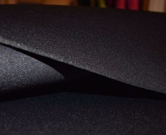 3mm BREATHABLE Neoprene Fabric For Face Masks, BLACK, Scuba Techno Stretch Foam