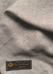 LORO PIANA LINEN 55 Luxury Italian Suiting Cloth Fabric 44% Wool 55% Linen 1.1yd