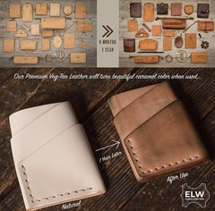 Veg Tan Cowhide Tooling Leather 3-11oz (1-4.8mm) Pre-Cut Special Bundle Sets