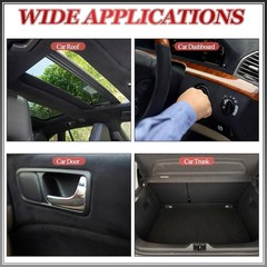 Self Adhesive Headliner Fabric with Foam Backing for Car Ceiling Fabric Repair