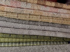 10 pcs Yarn-Dyed Cotton Fabric Bundle 13×9” Patchwork Quilting