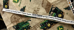 2011 John Deere JD Country Farm TRACTORS Scenic Logo Brown #CP41818 BTFE