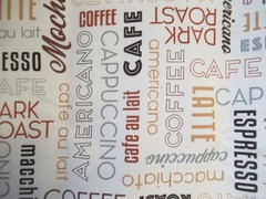 Whistler Studios Windham Fabrics Dark Roast COFFEE COTTON FABRIC 1Y2″X44″ NEW