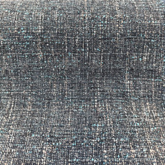 Blue Teal Tweed Upholstery PK Pike Place Texture Deep Sea Fabric By The Yard