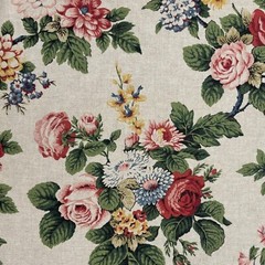 Covington Vintage Floral MULTI Home Decor Cotton Drapery Sewing Fabric BTY