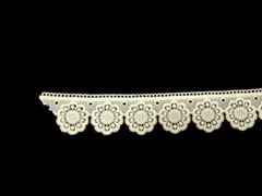 Dutch Lace Off-White 3.75″ Wide Venice Cluny Type Lace Trim by the Yard M409.44