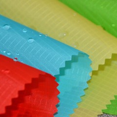 210T 3mm Checked Taffeta Waterproof Umbrella Tent Fabric Kite Materials DIY.