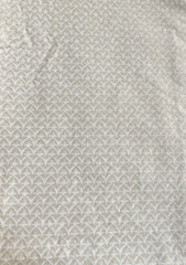 White Arches on Cream Unbranded Cotton Fabric 1 yard cut – Free Shipping