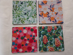 Various Designers 5×5 inch Squares Fabric Pack 100% Cotton 100 Pieces – 2 Each