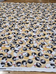 Sports Life Design #19495 Bowling 🎳 Fabric Unused Piece For Sewing Or Crafting