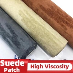Self Adhesive Faux Suede Fabric Wrap Film Sticker Stretch Diy Car Interior Craft