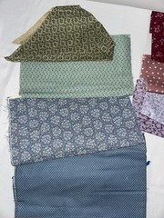 Large Lot Vintage Floral Fabric Pieces Scraps 3 Pounds Tiny Flowers 90’s