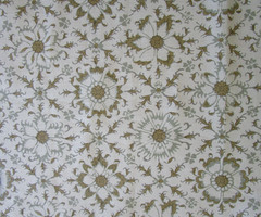 Namay Samay’s NILOFER 65″ Linen Print with 41″ long borders Leftover