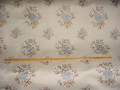 1-1/2Y Brunschwig & Fils BF10441 Marwood Indigo Embroidery Upholstery Fabric