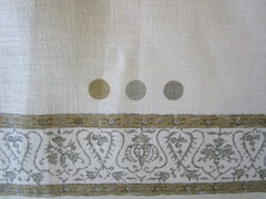Namay Samay’s NILOFER 65″ Linen Print with 41″ long borders Leftover