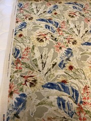 Kamari Twine Fabric Linen Blend Upholstery Floral Tropic 3 yards Tommy Bahama