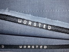 John Cooper Vintage Sky Blue 50% Mohair 50% Wool English Suiting 2.9m 275 g/m