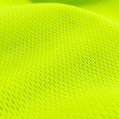 Neon Yellow Flat Back Dimple Mesh Athletic Uniform Jersey Fabric – 58″ Wide