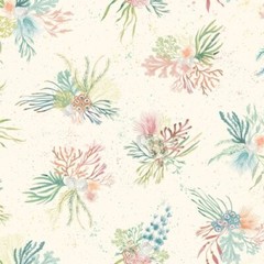 Seascape By Maywood Studio – Cream Coral Clusters #10671-Z