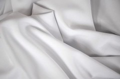 White Poplin Fabric Polyester Solid 60” YD Table Covers Decoration Apparel
