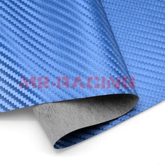Blue Carbon Fiber Fabric Cloth Marine Vinyl 54″ Wide Plain Weave Upholstery