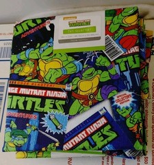 Lot of 6 Teenage Mutant Ninja Turtles Comics Fat Quarter Cotton Fabric FQ Pack