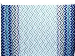 ITY Knit Fabric Diamond Border Print Designer By the Yard
