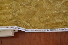 20″ Long, Gold Abstract Quilting, Benartex/Prismaglass/Nadelstern/372-31, P4153