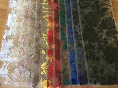 Nina BEIGE Polyester 3D Floral Embroidery on Mesh Lace Fabric by the Yard – 100