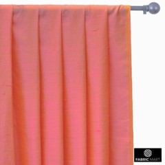 Pink, Gold Silk Dupioni Fabric By The Yard, 41 inches width Gold Silk Fabric