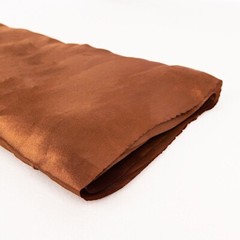 Cinnamon Brown SATIN FABRIC 54″ x 10 yards Bolt Crafts Sewing Put-up Wedding