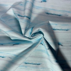 Rober Kaufman “Chelsea” Blue Watercolor Quilt Quality Cotton, BTHY or BTY