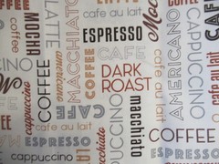 Whistler Studios Windham Fabrics Dark Roast COFFEE COTTON FABRIC 1Y2″X44″ NEW