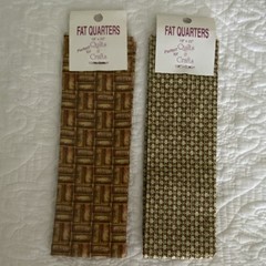 Lot of 8 Fat Quarters Cotton Multicolor Fabric for Quilts/Crafts: STORAGE ODOR!