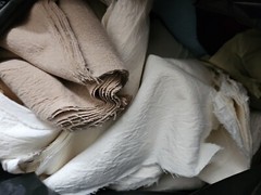 CLOSEOUT EXOTIC FABRIC SCRAPS PER 5 LBS BULK: SILK, CASHMERE, WOOL, COTTON MORE