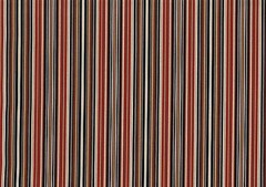Bryant Ind Fabric Red Black Gold Brown Striped Outdoor Drapery Upholstery