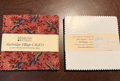 Sturbridge Village CALICO by Marcus Fabrics Charm Pack Lot Of 2