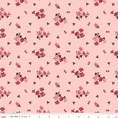 YARD ~ Love You Always Floral By Riley Blake $3.99 Ships ANY Amount Of Fabric