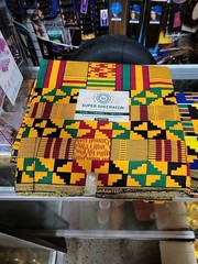 Best Seller African Print Fabric (Ankara) Kente  – 100% Cotton 6 Yards