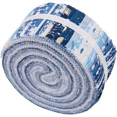 ThreadArt Jelly Roll Fabric for Quilting Crafting Sewing 40 Precut Strips