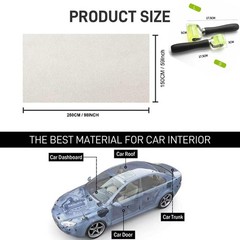 Automotive Headliner Fabric Truck Cab Headliner Interior Replace& 2Wheel Rollers