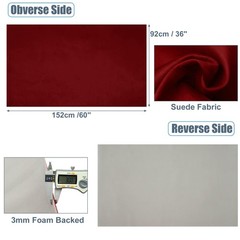 Suede Headliner Fabric 36″x60″ Foam Backed for Car Truck RV SUV Interior Repair