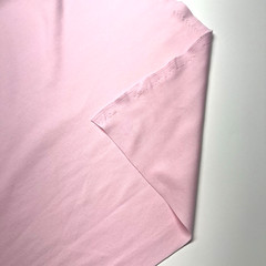 Light Pink Cotton Poly Knit Interlock 60″ W Soft Fabric Lot of 5 Yards for $15