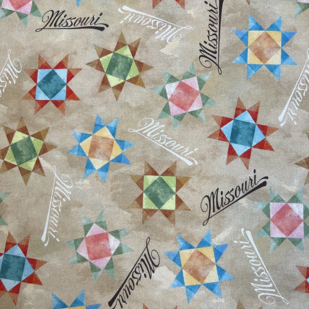 All Missouri Shop Hop 2024 Windham Fabrics Whistler Studios Cotton Fabric 4 yds.