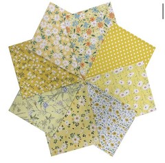 Brand New in Packages. 8 – 18″ x 22″ Fat Quarters. Fabric Bundle. 100% Cotton